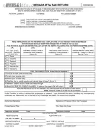 Blank Mc366 Nevada PDF Template