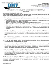 Blank Nevada Vp012 PDF Template
